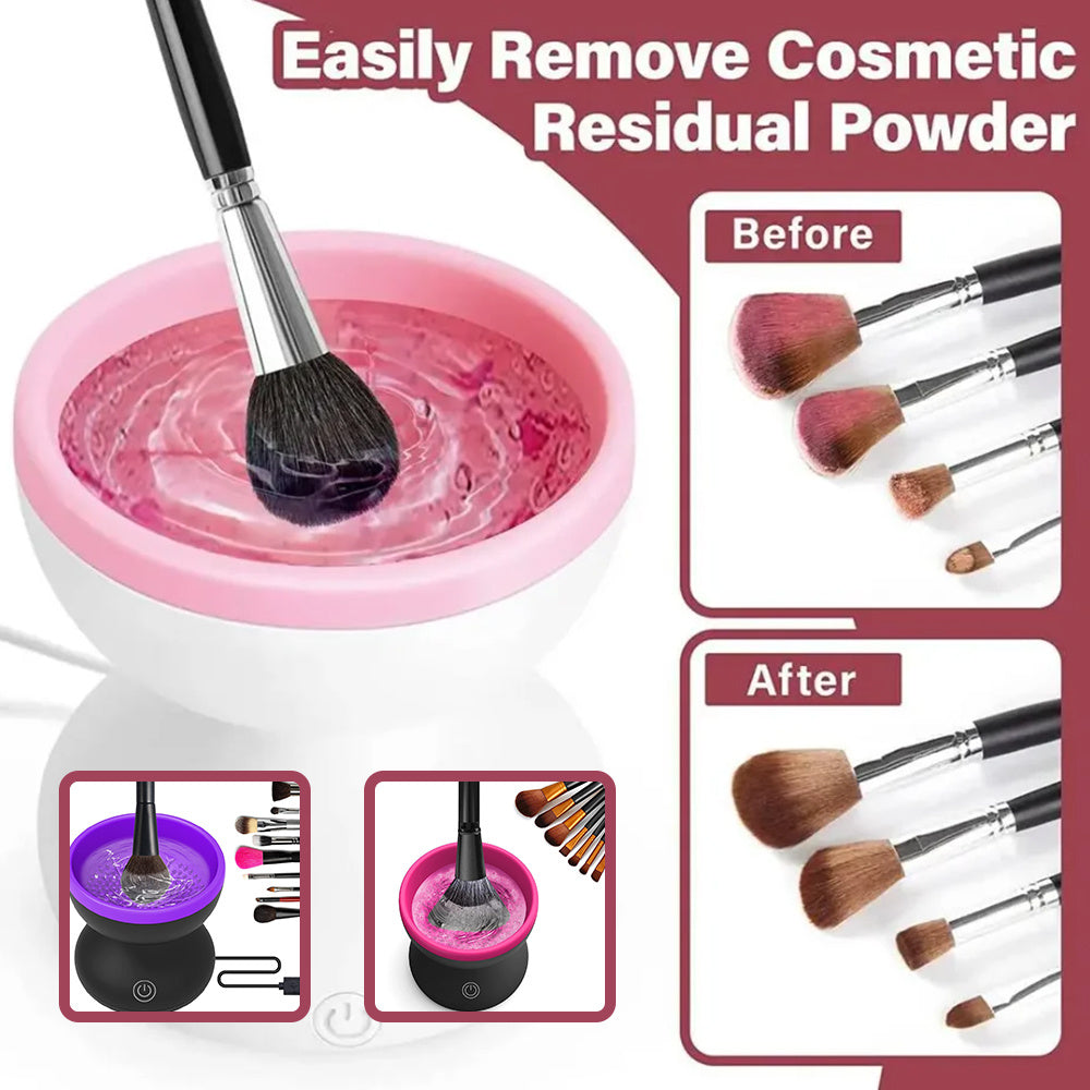 Portable Automatic USB Cosmetic Brush Cleaner