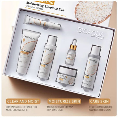 Bioaqua Facial Care Set-Rice Pulp