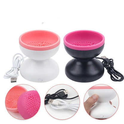 Portable Automatic USB Cosmetic Brush Cleaner